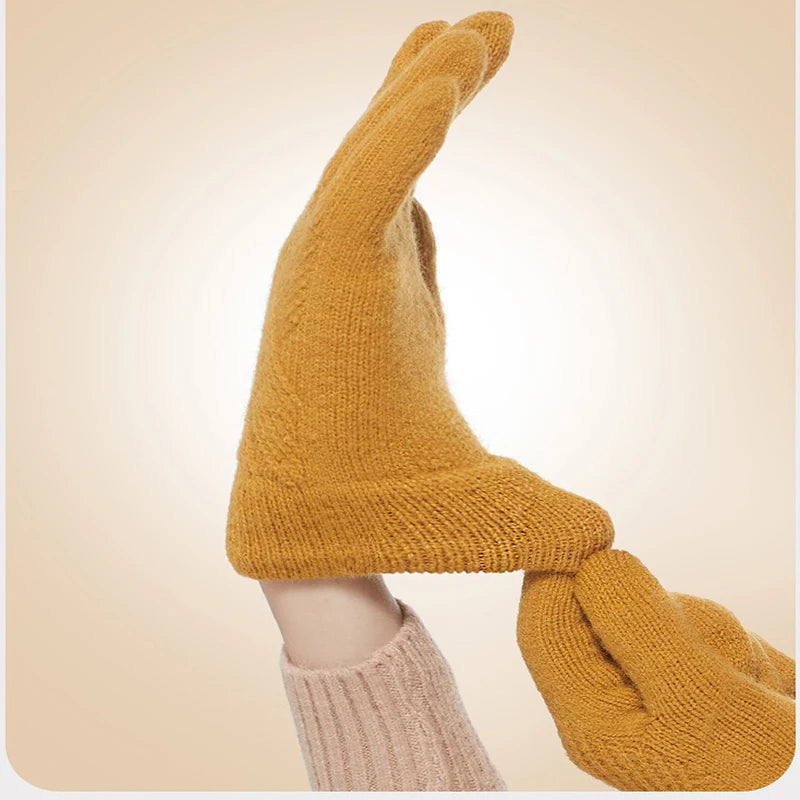 Knitted Woolen Gloves