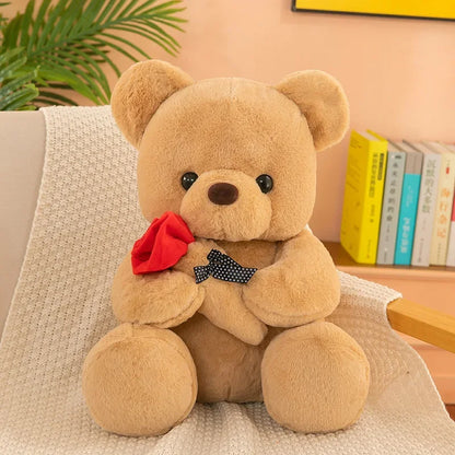 Teddy Bear With a Rose