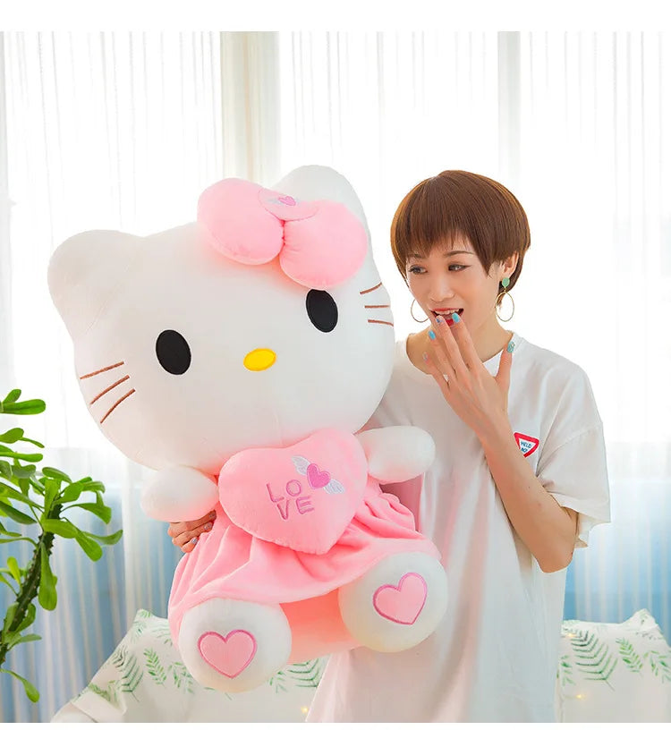 Hello Kitty Pink Plush Stuffed Toy