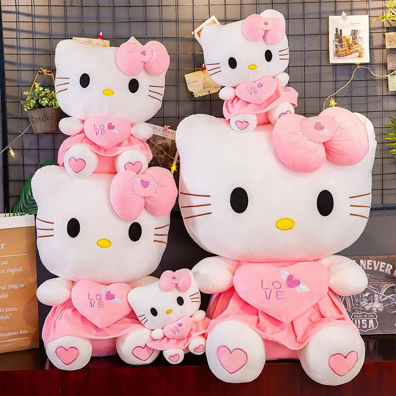 Hello Kitty Pink Plush Stuffed Toy