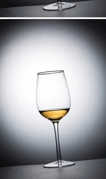 Golden Elegant Wine Glasses