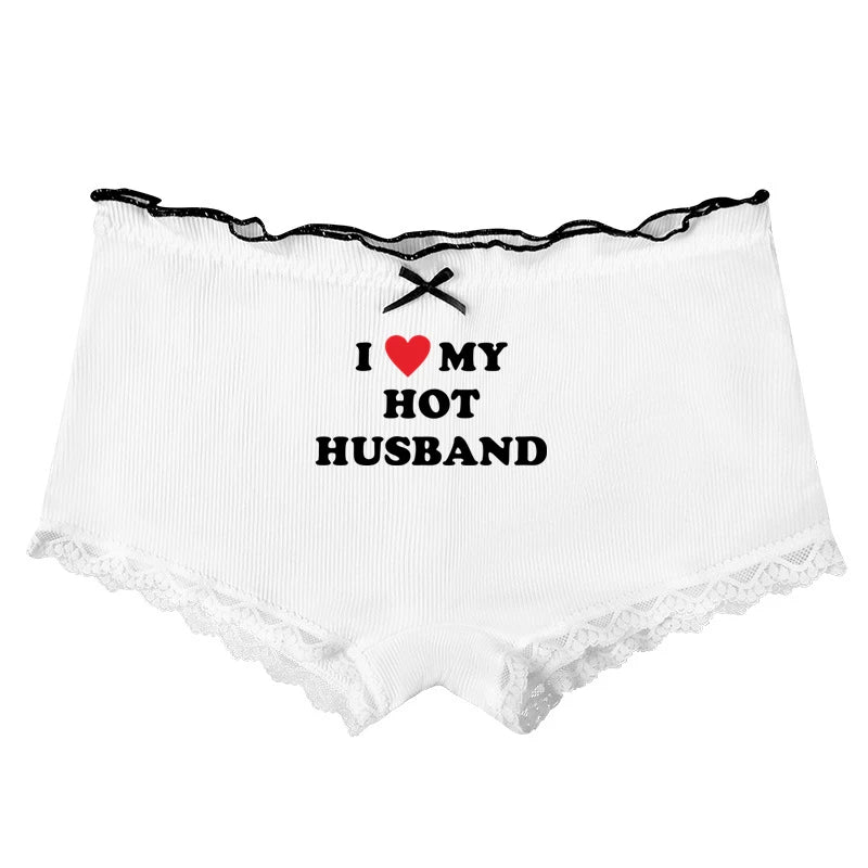 "I LOVE MY HUSBAND" Panties