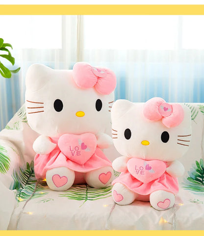 Hello Kitty Pink Plush Stuffed Toy