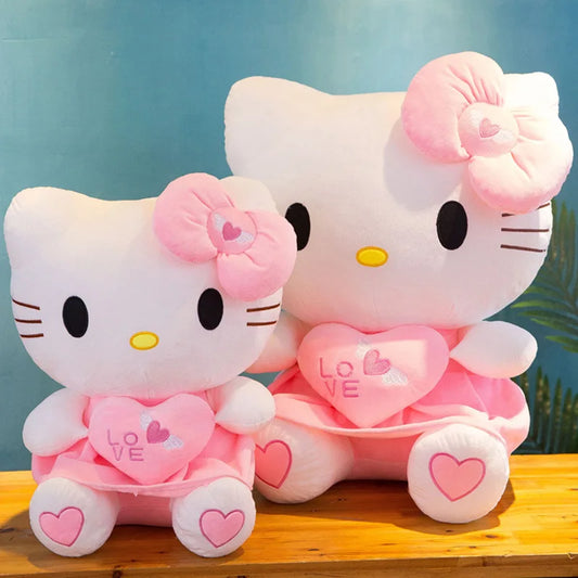 Hello Kitty Pink Plush Stuffed Toy