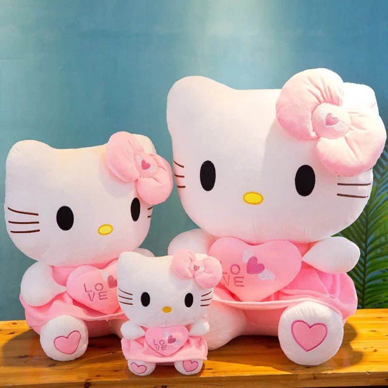 Hello Kitty Pink Plush Stuffed Toy