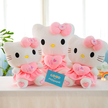 Hello Kitty Pink Plush Stuffed Toy