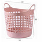 Household plastic laundry basket