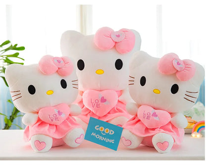 Hello Kitty Pink Plush Stuffed Toy