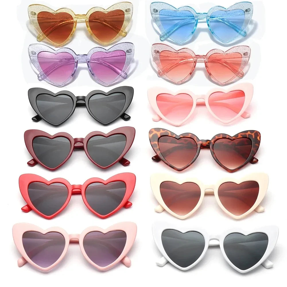 Colorful Heart Sunglasses