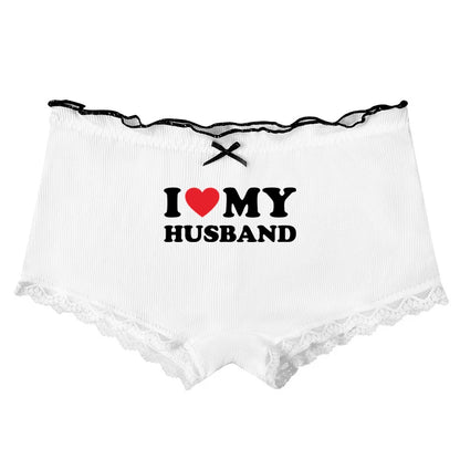 "I LOVE MY HUSBAND" Panties