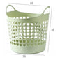 Household plastic laundry basket