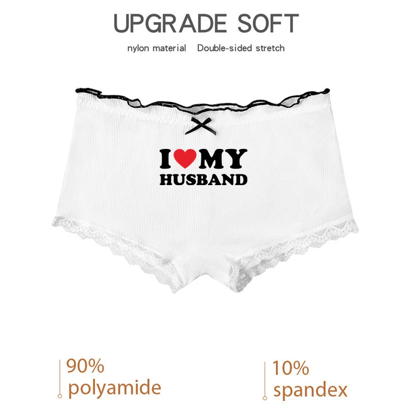 "I LOVE MY HUSBAND" Panties