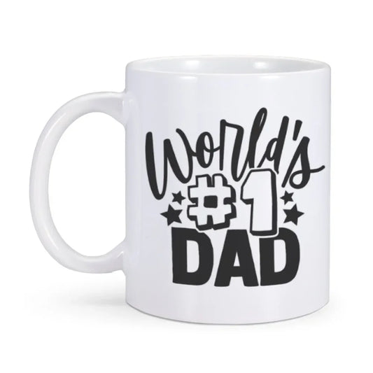 "WORLD'S #1 DAD" coffee Mug