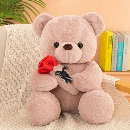 Teddy Bear With a Rose