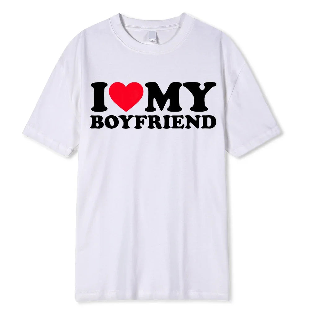 "I LOVE MY BOYFRIEND" T-Shirt