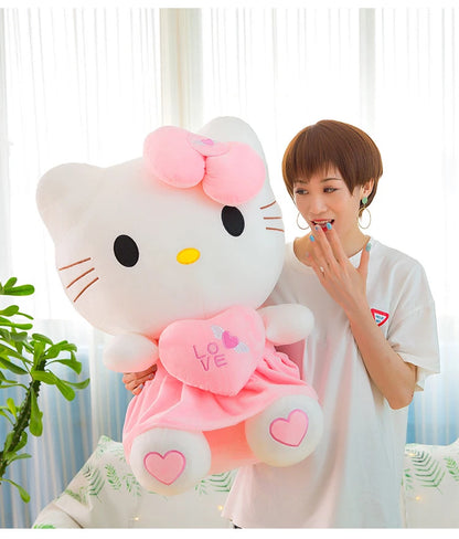 Hello Kitty Pink Plush Stuffed Toy