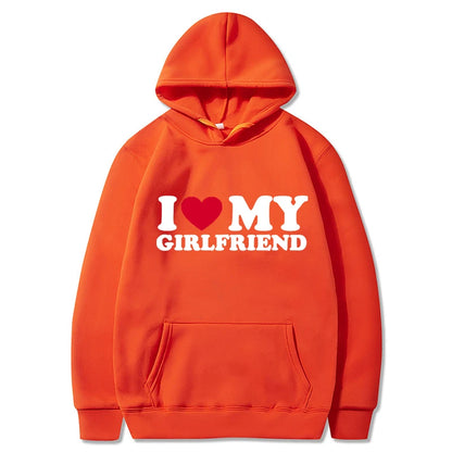 "I LOVE MY GIRLFRIEND" Hoodie