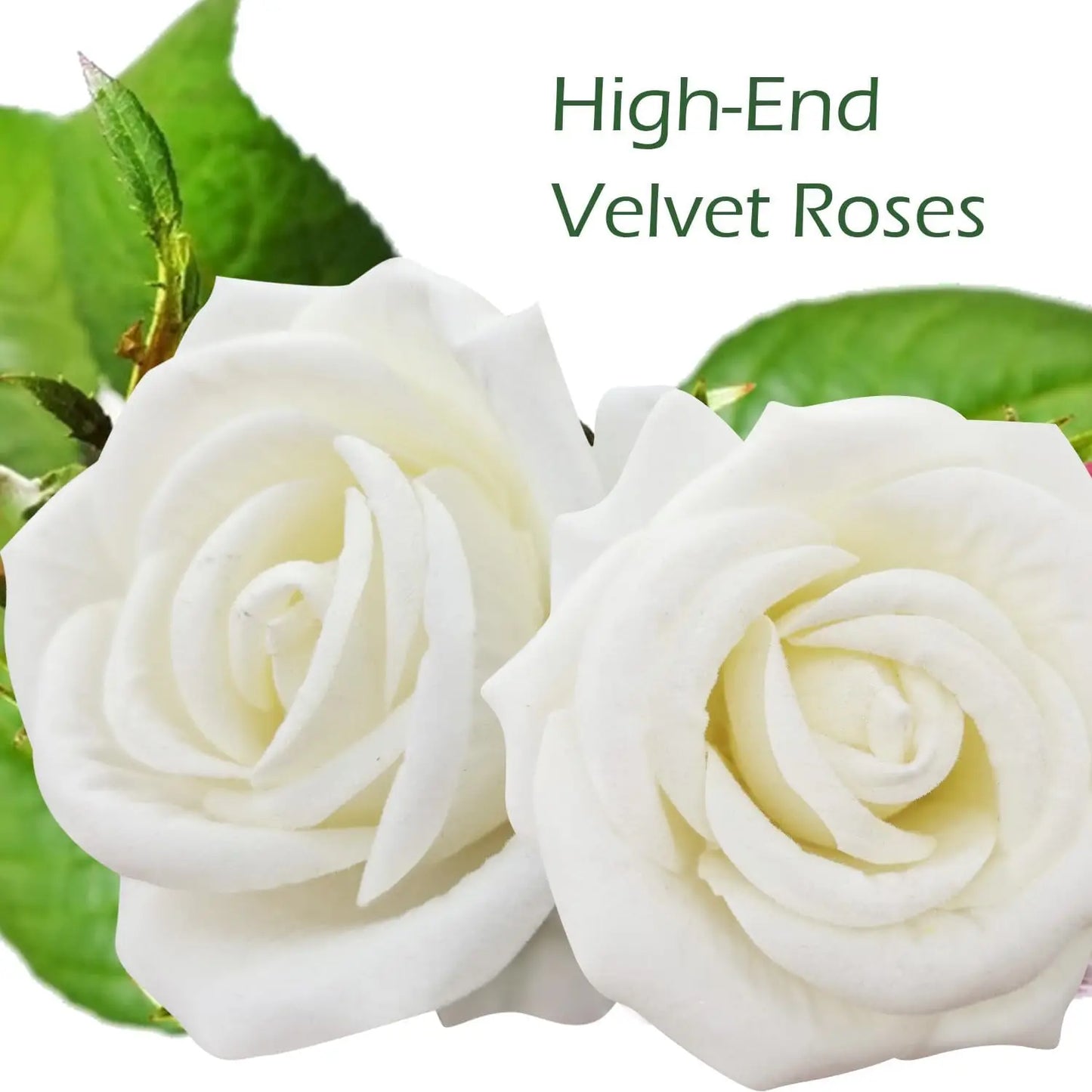 30 Pcs Rose Artificial Flowers