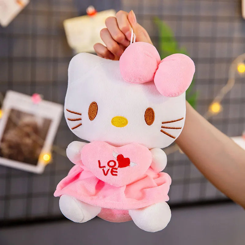 Hello Kitty Pink Plush Stuffed Toy