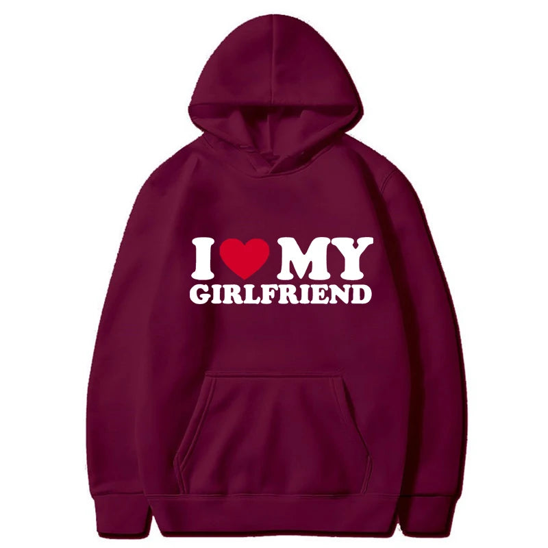 "I LOVE MY GIRLFRIEND" Hoodie