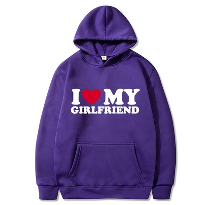 "I LOVE MY GIRLFRIEND" Hoodie