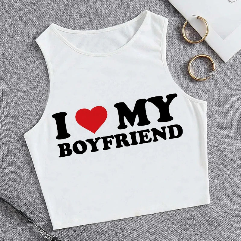 "I LOVE MY BOYFRIEND" Top