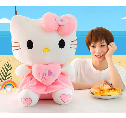 Hello Kitty Pink Plush Stuffed Toy