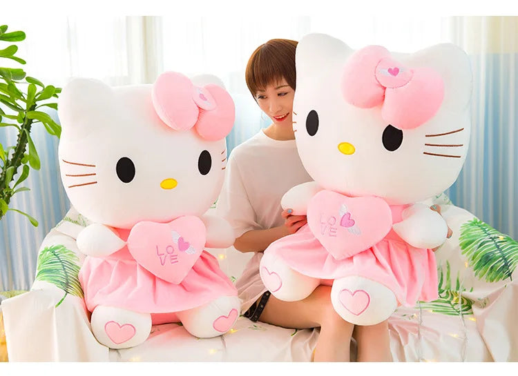 Hello Kitty Pink Plush Stuffed Toy